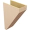 Ekena Millwork 12"W x 24"D x 36"H Classic Concord Rough Cedar Woodgrain TimberThane Corbel, Primed Tan CORUR12X24X36CONRCPR - alternate 5
